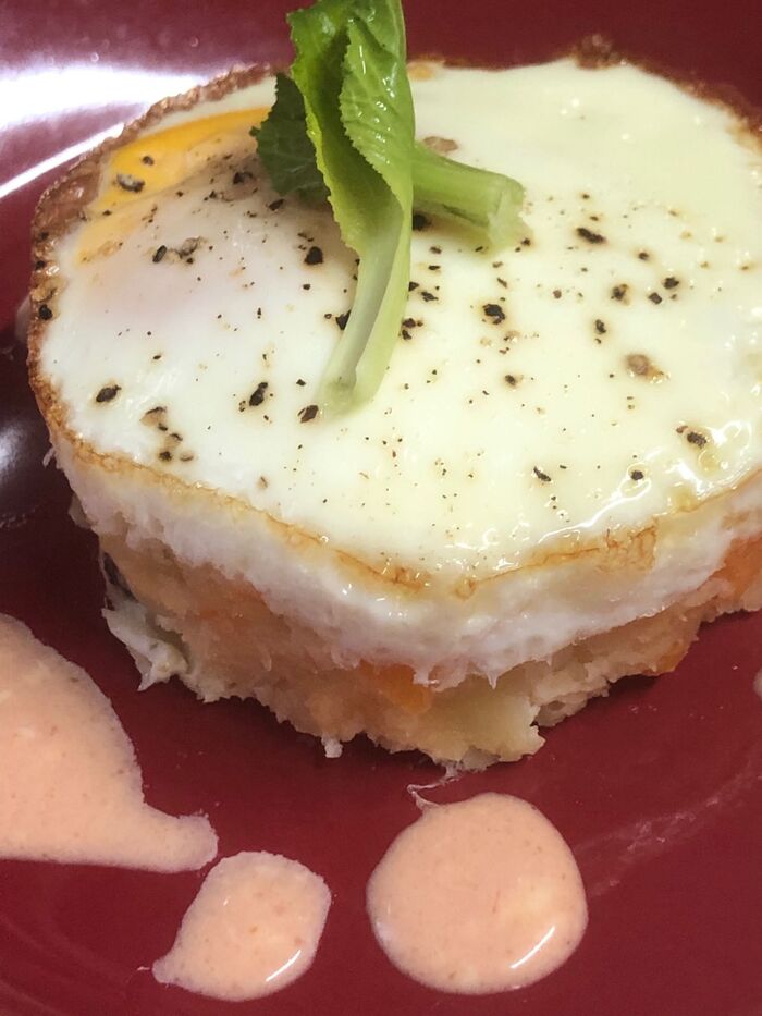 オーロラソースを作り。