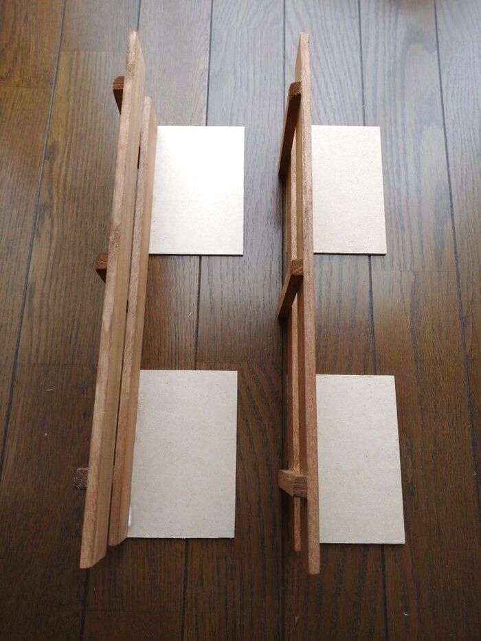 こんな感じで完成です!引き出しに設置してみます!