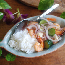 ☆アジアン風✧揚げ海老のサラダ丼☆
