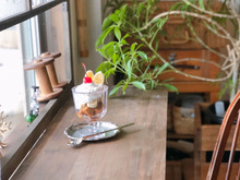 無印良品不揃いバウムで喫茶店風なパフェ作り♪