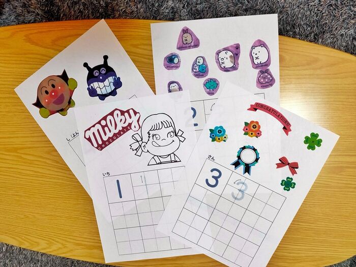 完成したプリント用紙をコピーします!