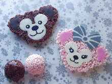 ダッフィーとシェリーメイのクランチチョコ☆