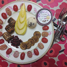 おうち、グランデセール✨✨✨🍇🍌ダッツアイス添え