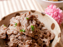 太巻・お弁当に!冷めても固くならない牛焼肉!