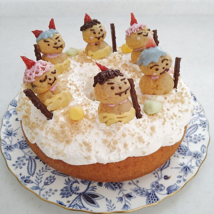 節分 鬼ヶ島ケーキ