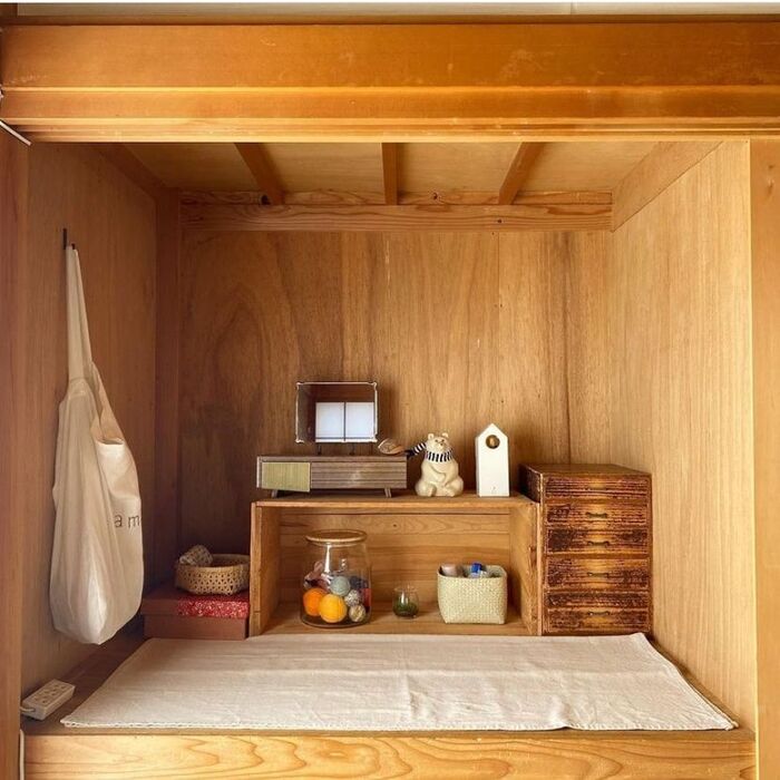 押入れをお気に入りの空間に