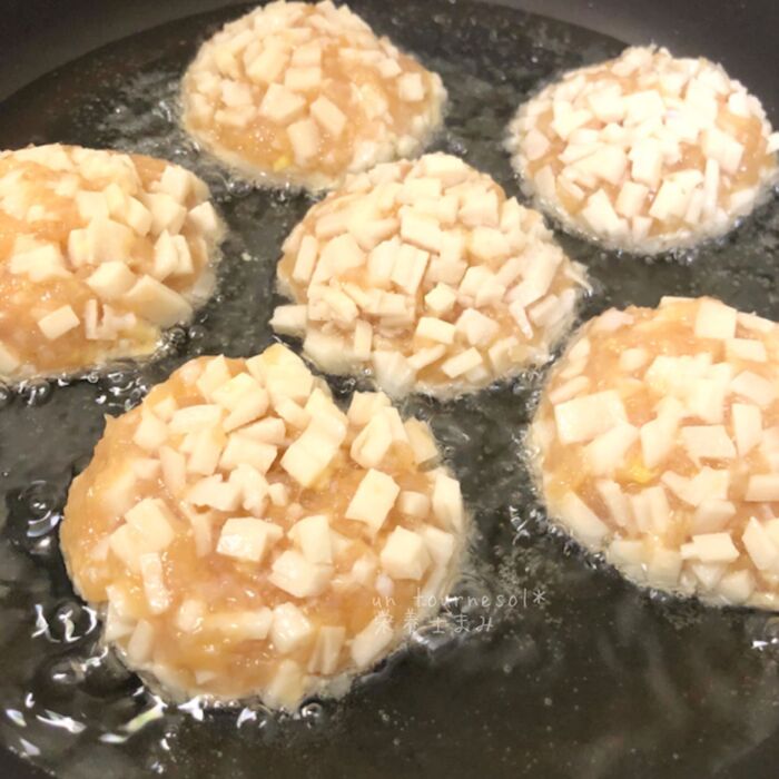 ④揚げ焼きにして完成!