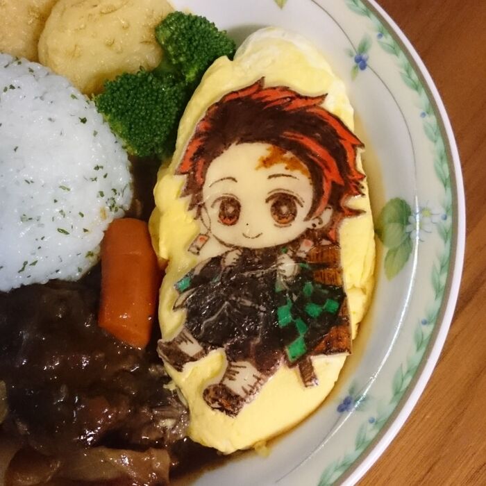 【オブアート】チーズプレートの作り方☆炭治郎くんの鬼滅プレートに☆