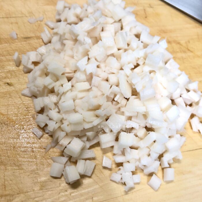 ①食材を切る