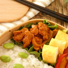 電子レンジ★大豆ミートと玉葱のトマト煮