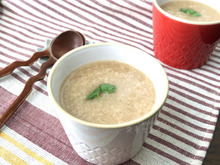 【さとう不使用で新陳代謝up☆】飲む点滴で美肌効果!焼き大根の甘酒ポタージュ