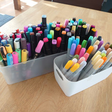 クリアファイルで大量のペンをスマートに収納!