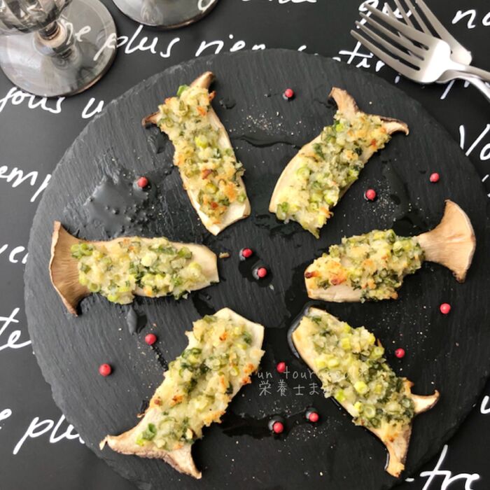 ☆盛り付けて、オリーブオイルとピンクペッパー を飾りました!