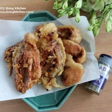 てんぷら粉にスパイスをちょい足し♪イカゲソのブラックペパー天ぷら