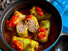 上手に息抜きズボラテクで美味しいゴハン♪留め具なし!飽きない!【旨旨ロールキャベツ】