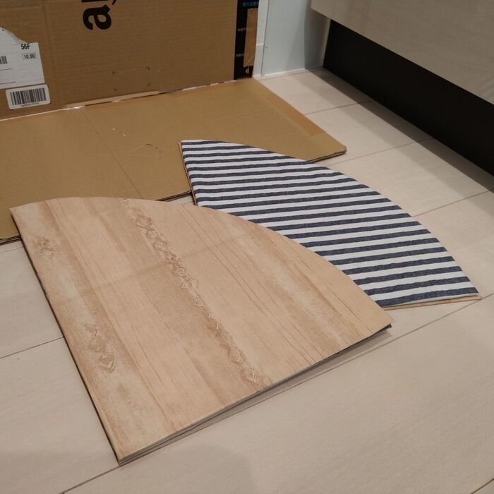⑤ 側面を貼り合わせる
