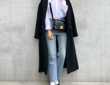 【ZARA】あまりの人気に再販!トレンドの「お嬢様襟」トップスはデニムでカジュアルダウンがマスト