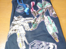 サイズアウトした子ども服で巾着づくり