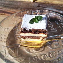 ラップの空き箱で…♡5層ケーキ♡生チョコと…