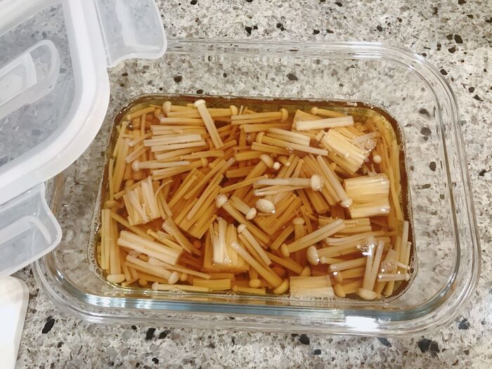 簡単!ご飯の友なめたけがレンチンですぐできる!