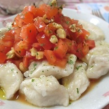 トマトナッツソースで♪ とぅるんしっとりやわらか水晶鶏