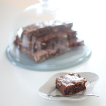 【レシピ】コーヒーのお供に♡甘さ控えめの大人味濃厚ブラウニー