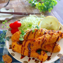 チーズ伸びすぎ!鶏ささみのチーズロールカツ