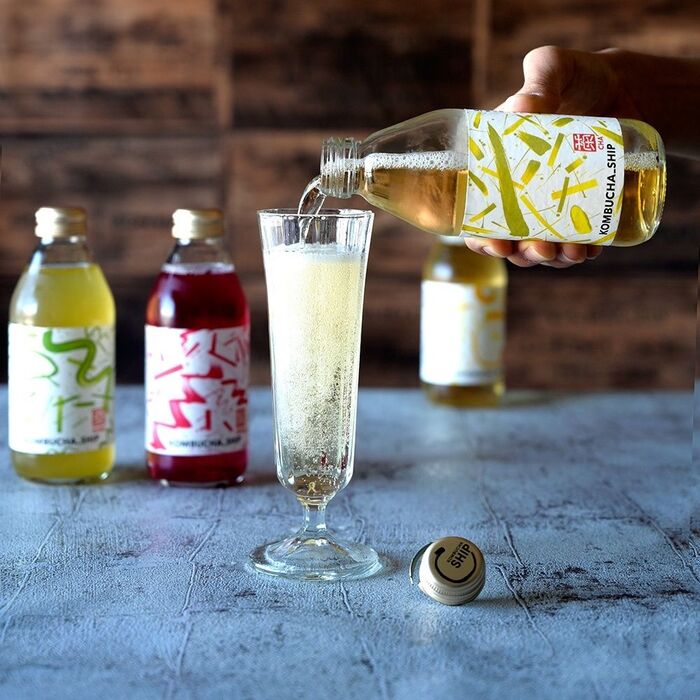 【新感覚ドリンク】お茶の発酵ドリンクKOMBUCHA #試飲