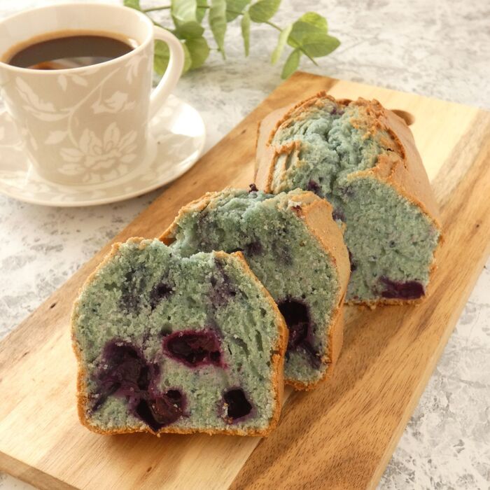 バタフライピーのパウンドケーキ