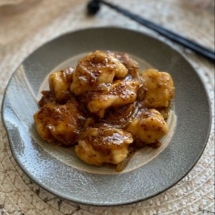 ごはんが止まらない〜ささみで作るハニーマスタードチキン