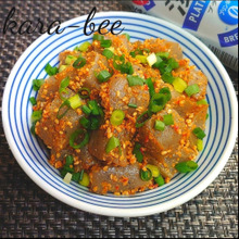 5分で簡単!ヘルシーおつまみ♪胡麻まみれ旨辛こんにゃく