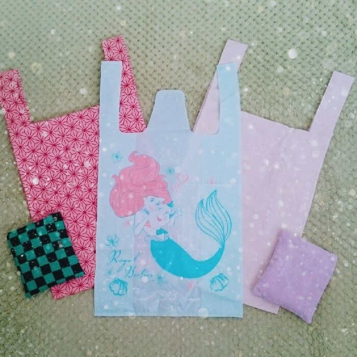 簡単!コンビニ袋型エコバッグ☆