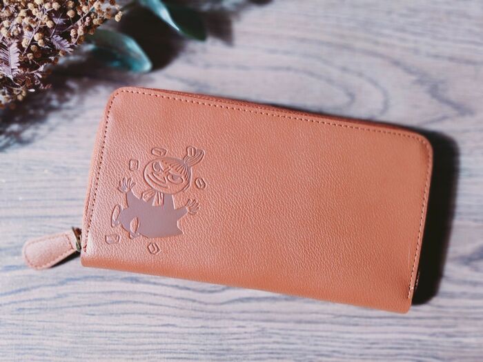 本革で収納力抜群!ムーミンのお財布&極薄ミニ財布のセットは超お得でした♡