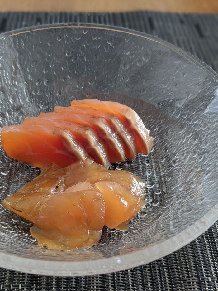 しっとりなめらか♪鶏ささみの冷燻
