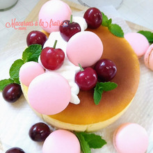 コツを掴めば実は簡単♪可愛いピンクのマカロン♡