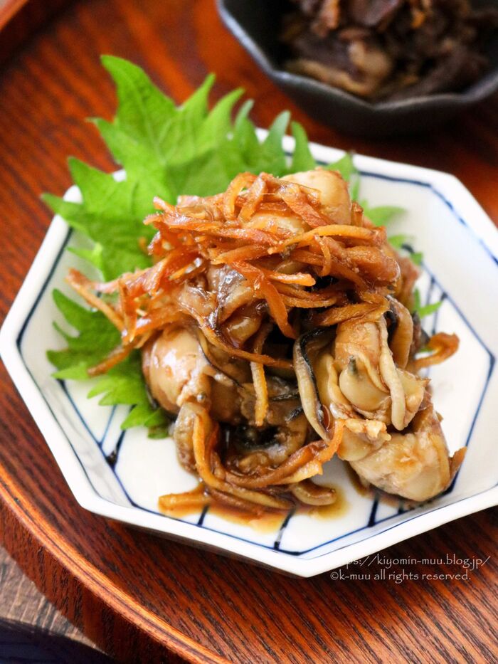 牡蠣のしぐれ煮