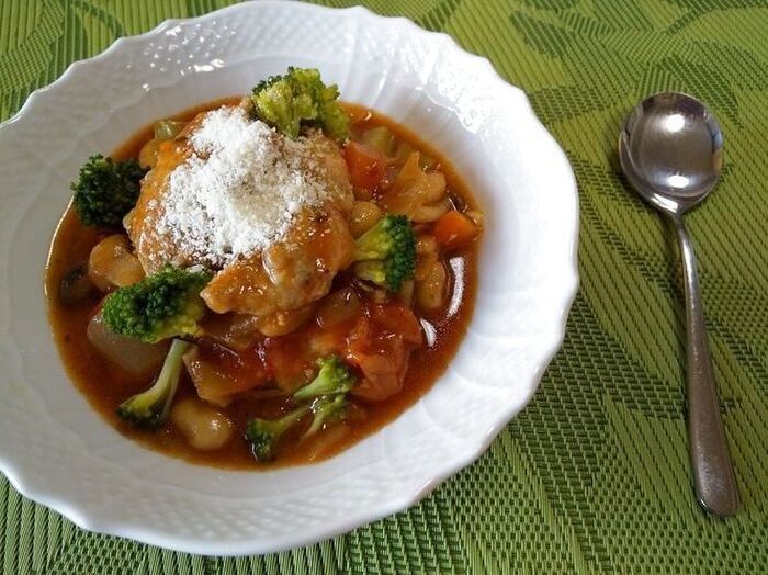 ファイトが出る食べるスープ、鶏ささみ!