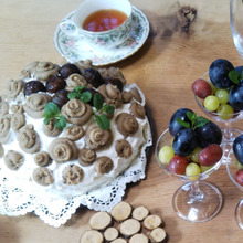 モンブランケーキ〜甘栗薔薇〜