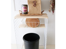 すのこをバラして一工夫。100均で自分専用棚