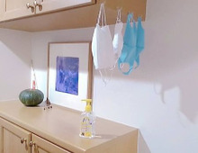 100均グッズも大活躍!マスクの収納&ちょい置きアイデア