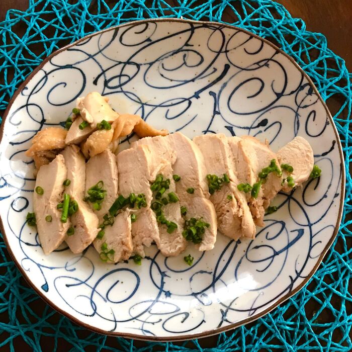 鶏チャーシュー材料2つ!家事の合間に出来ちゃいます!