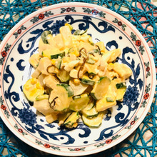 デリ風ツナ缶とズッキーニタルタルサラダ