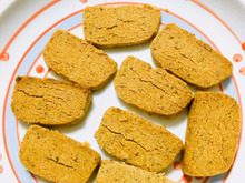 ポリ袋で混ぜて焼くだけクッキー。黒ごまアーモンドきな粉味