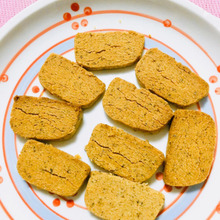 ポリ袋で混ぜて焼くだけクッキー。黒ごまアーモンドきな粉味