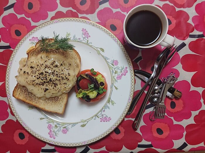 クロックムッシュ( croque-monsieur)