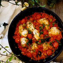 時短で作る♪柔らかしっとり鶏むね肉のトマト煮込み