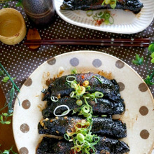 フライパンで5分!サンマじゃないよ~♪ささみとチーズの磯辺焼き