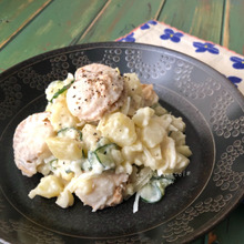 【乳酸菌で風邪対策!】ホタテのヨーグルトポテトサラダ