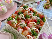 ひな祭りに!きらきら華やかな我が家のちらし寿司