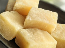 焼き芋を使ったレンチン求肥もち